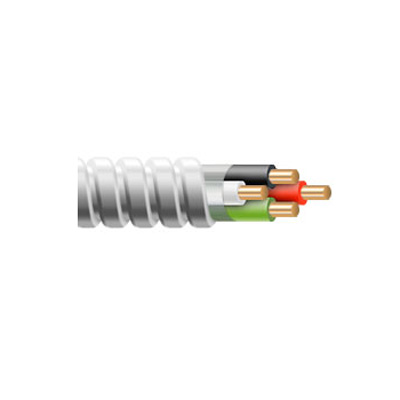 12 AWG 3 Conductor 12/3 Stranded MC Cable w/ Ground