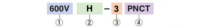 600V-H-3PNCT CABLE Meaning