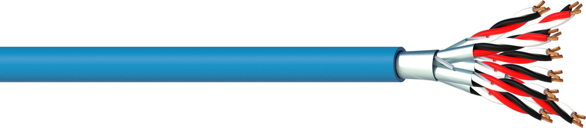 18 AWG 8 Triad Shielded Tray Cable 600V